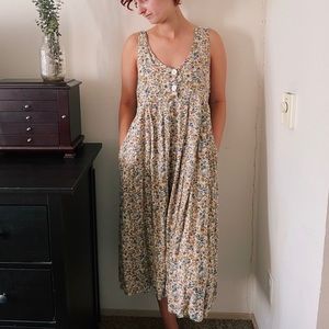 Vintage floral dress